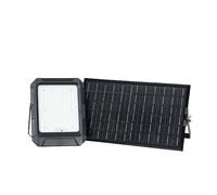 Projecteur solaire | IP65 Waterproof | Noir | 1800 Lumens | 4000K