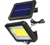 Projecteur solaire Lampe LED avec détecteur de mouvement IP44 5W 400lm 6000K blanc froid MCE438