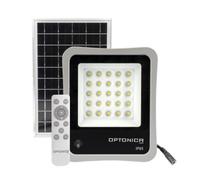 Projecteur Solaire LED 15W IP65 (Panneau Solaire + Télécommande Inclus) - Blanc Froid 6000K - 8000K