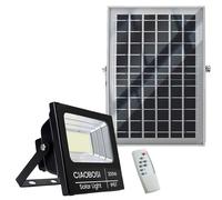 Projecteur Solaire LED 200W IP67, Panneau Solaire Séparé et Télécommande