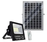 Projecteur Solaire LED 60W IP67 Panneau Séparé Télécommande Noir Transparent