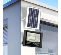 Projecteur solaire LED ajustable, lampe de solaire, éclairage extérieur pour la cour, le jardin, le kiosque du crépuscule à l'aube 100W solaire,700W solaire,Panneau solaire 500 W,300W solaire,30W sola