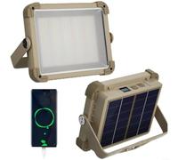 Projecteur solaire LED avec télécommande, 8000 mAh, 1000 lumens, étanche