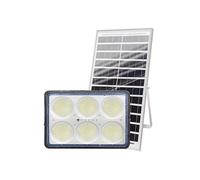 Projecteur Solaire LED Extérieur 9000K avec Détection Automatique Gris