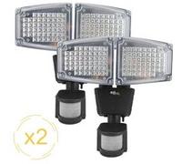 Projecteur solaire LED EZIlight® Solar pro 2 - Pack de 2 lampes G