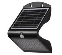 Projecteur Solaire LED Noir OSRAM 4000K Capteur IP65 Spot Jardin