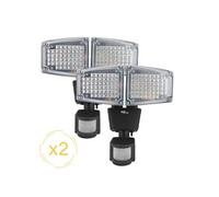 Projecteur solaire LED EZIlight® Solar pro 2 - Pack de 2 lampes G