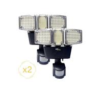 Projecteur solaire LED EZIlight® Solar pro 3 - Pack de 2 lampes