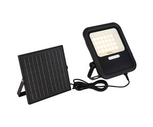 Projecteur solaire mural lampe d'extérieur LED minuterie réglable télécommande mobile