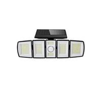 Lumisky Projecteur Solaire LED Puissant ANDOVER XL - Éclairage Blanc Froid avec Détecteur de Mouvement, Largeur 31 cm, Idéal pour Sécuriser Jardin, Terrasse et Extérieur