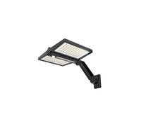 Lumisky Spot solaire CLIPPER BLACK 2 têtes 37 cm LED blanc détecteur de mouvement orientable Noir