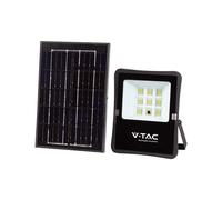 Projecteur solaire V-TAC - IP65 Waterproof - Corps noir - 400 Lumens - 4000K