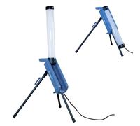 Projecteur tour LED de chantier filaire sur pied 70W, 3500 ou 7000 lm, IP65, IK07, 4000K, avec prise - Tibelec