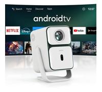 Projecteur Vidéo Android TV Wanbo FHD 1080P Portable WiFi Bluetooth