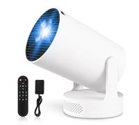 Projecteur Video Mini Videoprojecteur 4k Retroprojecteur Android 11 WiFi 6/BT 5.4 1080P Full HD Supporté pour TV PC Lap Stick HDMI Home Cinéma