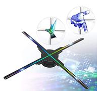 Projecteur Wi-FI, Bluetooth, Hologramme APP Projecteur holographique WiFi 3D, 65 cm 1152 x 1152 dpi Projection 3D WiFi Centre Commercial, Cinéma, Aéroports, Magasins