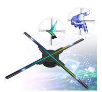 Generique Projecteur holographique WiFi Bluetooth 3D 65 cm 1152×1152 dpi APP