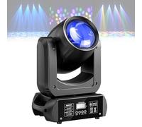 Projecteurs à tête mobile 150 W, lumières de scène LED avec compatible DMX, contrôle du son 7 couleurs et rotation mart, pour événements, fêtes, bar disco, éclairage de fête sur scène
