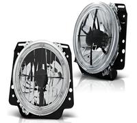 Projecteurs Angel Eyes pour VW Golf 2 83-92 Chrom avec réticule