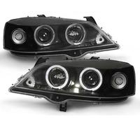 Projecteurs Angel Eyes Tuning Tec 4262502635265 Pour Opel Astra G 98-05 Noir