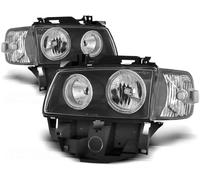 Projecteurs Angel Eyes Tuning Tec Noir Pour VW T4 Multivan Caravelle 96-03