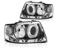 Projecteurs Avant Tuning Tec LPAU07 Chrom Pour Audi A3 8L Facelift 00-03