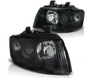Projecteurs Combinés Tuning Tec Pour Audi A4 B6 00-04 Noir Avant Gauche/Droite