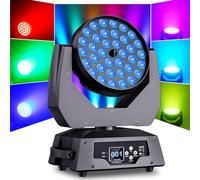 Projecteurs Disco, projecteurs DJ, Lyre asservie, 36 LED 10 W, projecteurs à Faisceau 4 Couleurs, éclairage de scène, projecteurs par RVB, contrôle DMX512, éclairage de fête, strob