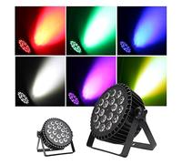 Projecteurs DJ à Tête Mobile 18X18W Rgbwa + Uv Waterdichte Led Par Licht, IP65 Wash Professioneel Podium Dj Apparatuur Disco(18x12w 4in1)