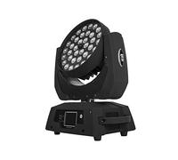 Projecteurs DJ à Tête Mobile 2pcs LED 3 6x12W 6 en 1 Rgbwa + uv Lumière de la tête mobile Contrôleur adapté à scène mariage fête disco