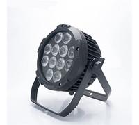 Projecteurs DJ à Tête Mobile High Brightness RGBWA+UV 6 IN 1 Battery Waterproof Par Light WIFI Control 12x18w LED Lights For Party Wedding decoration(4 units)