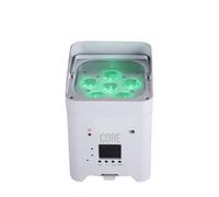 Projecteurs DJ à Tête Mobile Warehouse Battery WIFI APP Wireless Led Wedding Uplight 6x18w RGBWA UV 6in1 LED Par DJ Light For Church Party