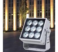 Projecteurs extérieurs - Projecteur LED à Faisceau Longue portée - Éclairage d'arbres COB AC110-230V - Éclairage paysager extérieur étanche IP65 - Éclairage pour Jardin, Villa, Cour et pelouse