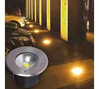 Projecteurs LED - Spots LED Encastrables Au Sol, Spot Encastrable Extérieur, Spot Encastrable Au Sol LED Pour Extérieur, Lampadaire IP67 Pour Jardin Encastré, Spots De Sol(White Light,50W(110-220V))