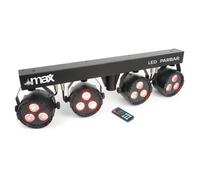 Projecteurs PAR LED haut de gamme - MAX - Max LED Parbar - 4 x 3 LEDs RGBW