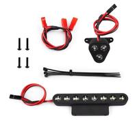 Projecteurs RC pour Arrma pour Notorious 6S V6 pour BLX 1/8 RC Voiture Ensemble De Feux Avant Arrière Projecteur Feux Arrière Mise À Niveau Accessoires Pièces De Rechange