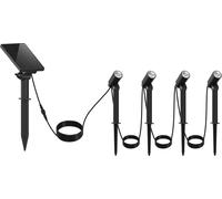 Projecteurs solaires set de 4 MINI ROUNDY h27cm