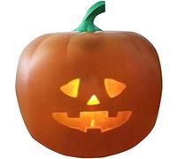 Projection de citrouille parlante, citrouille animée parlante d'Halloween avec projecteur et haut-parleur intégrés, citrouille lumineuse chantante 3 en 1 LED