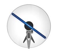 Projection holographique 3D, imagerie stéréoscopique aérienne, Machine publicitaire interactive immersive, prise en charge des téléphones mobiles