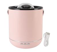 Projector Lamp Humidifier 450ml, Ultrasonic Essential Oil Diffuser with 360° Dynamic Rotation Projection and Multi - Color Night Light, Cold Mist Aromatherapy Diffuser for Home Off (Rose)