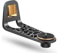 Projector Mount, Adjustable Accessory, ±10° Elevation Angle, 360° Rotation, Standard 1/4"" Screw for Most Camera/Projectors (Gray)