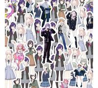 Projects Sekais Autocollants, 100 Pcs Sekais Rui Figurine Vinyle DIY Stickers Imperméable Pour Fête, Scrapbooking Ordinateur Portable Skateboard Pour Étudiants Adolescents
