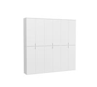 ProjektX armoire de rangement 12 portes blanche.