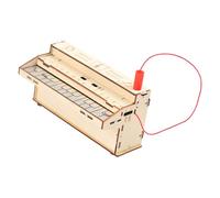 Projet d ' assemblage en bois de jouet d ' apprentissage scientifique | Activité de table exploratoire avec pièces du tableau principal, format de leçon guidée