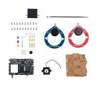 Projet d'AM MW SW SSB LSB USB V5A pour débutants Amateurs d'électronique Kit récepteur de Son Pleine Bande 2 Voies système d'ampli Aucune Soudure requise