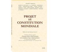 PROJET DE CONSTITUTION MONDIALE