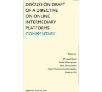 Projet de discussion d'une directive sur le commerce en ligne...
