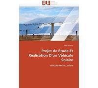 Projet De Etude Et Réalisation D'un Véhicule Solaire