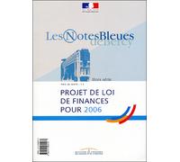 Projet de loi de finances Edition 2006 - Collectif - Documentation Francaise - broché - Etude
