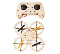 Projet de main d'enseignement de la physique en vec modèle d'assemblage de quadricoptère en bois, pratique d'étude des pièces pour les apprenants et activités scientifiques - Projet